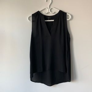 J Crew high-low sleeveless blouse